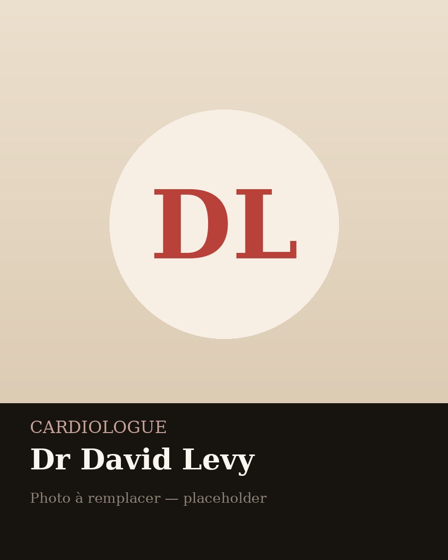 Dr David Levy, cardiologue